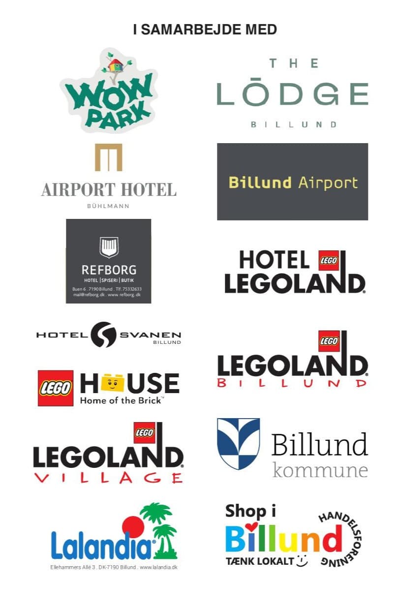 Samarbejdspartnere for shuttlebus