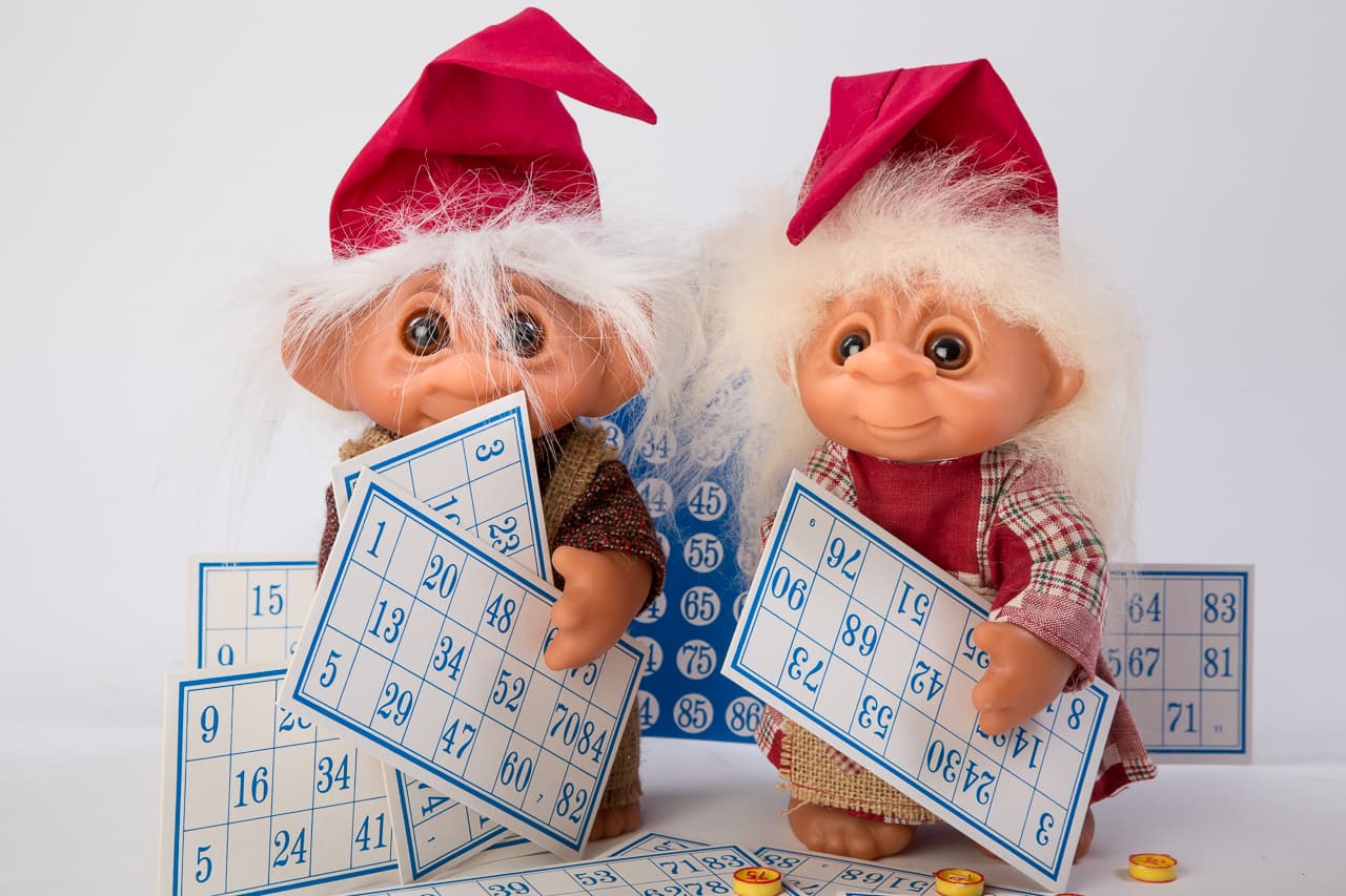 Jule banko med amerikansk lotteri, gratis gløgg og æbleskiver